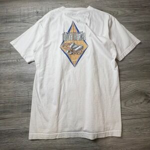 Truth Soul Armor T-Shirt Mens L White Sometimes Truth Hurts Graphic Tee USA Made